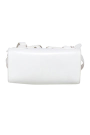 Current Boutique-Dooney & Bourke - White Backpack w/ Bamboo Handle
