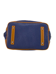 Current Boutique-Dooney & Bourke - Navy Blue Pebbled Leather "Charli" Stachel