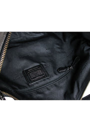 Current Boutique-Dooney & Bourke - Black Pebbled Leather Large Shoulder Bag