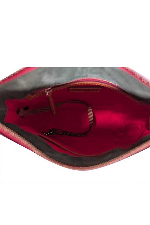 Current Boutique-Dooney & Bourke - Red Leather Shoulder Bag