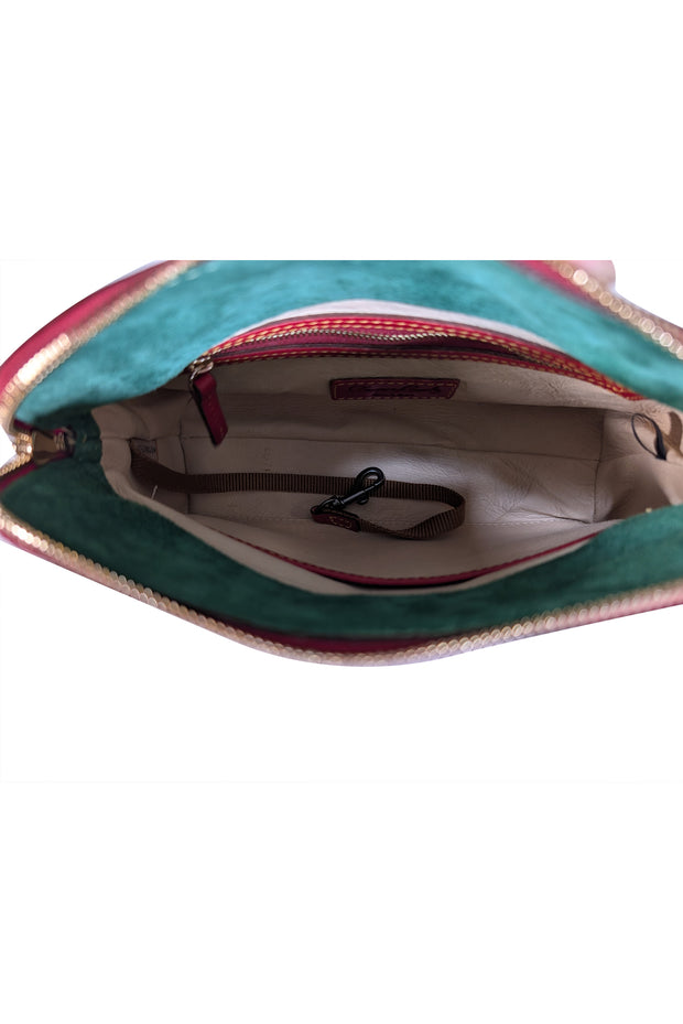Current Boutique-Dooney & Bourke - Red Leather Shoulder Bag