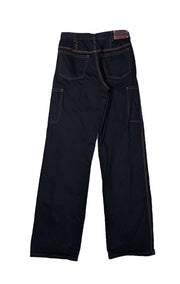 Dries Van Noten - Black Wide-Leg Jeans Sz 6 - Current Boutique