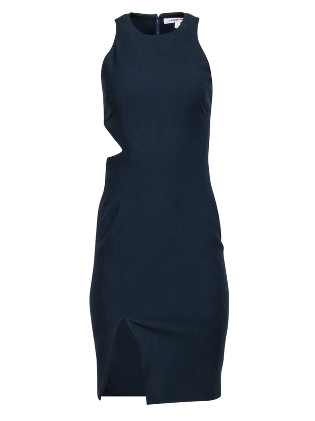 Current Boutique-Elizabeth & James - Navy Sleeveless w/ Side Cut-Out Dress Sz 2
