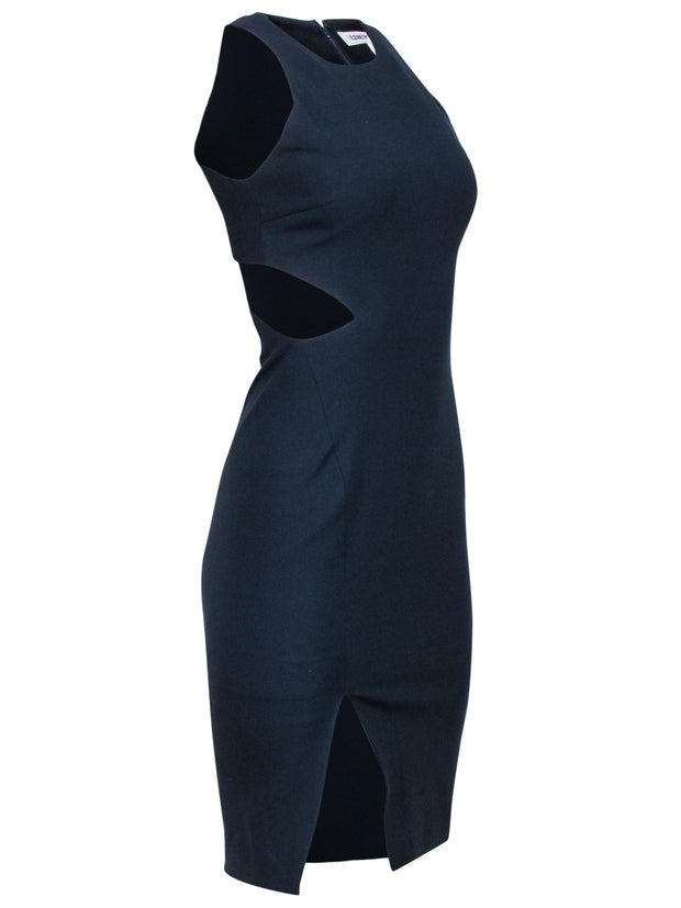 Current Boutique-Elizabeth & James - Navy Sleeveless w/ Side Cut-Out Dress Sz 2