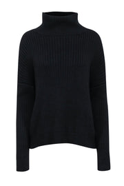 Current Boutique-Emerson Fry - Black Funnel Neck Sweater Sz S