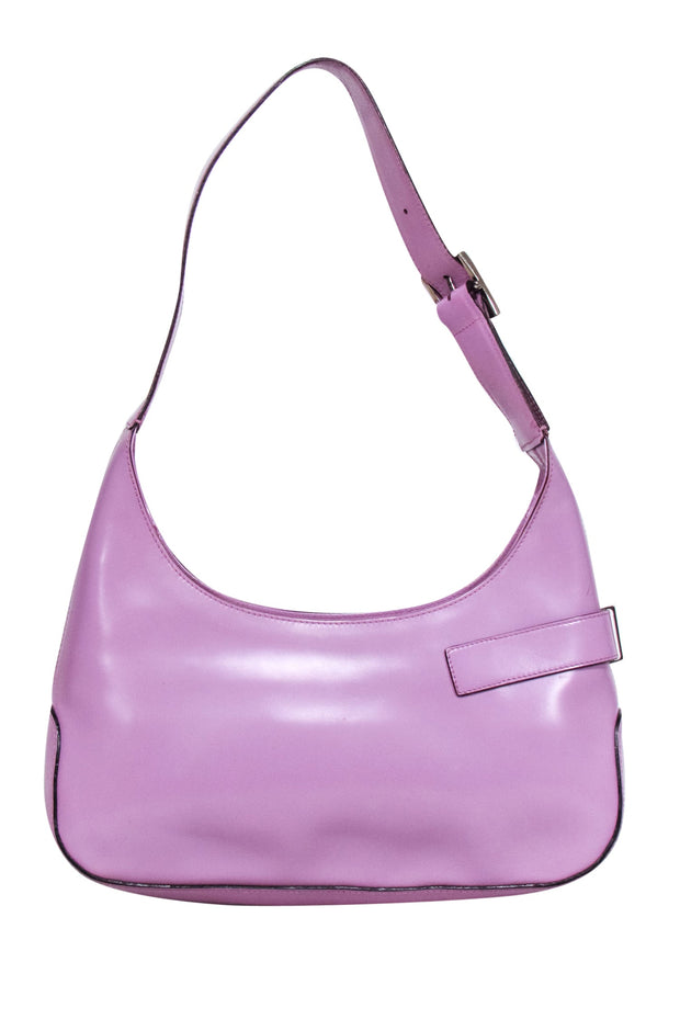 Current Boutique-Ferragamo - Lilac Leather Shoulder Bag