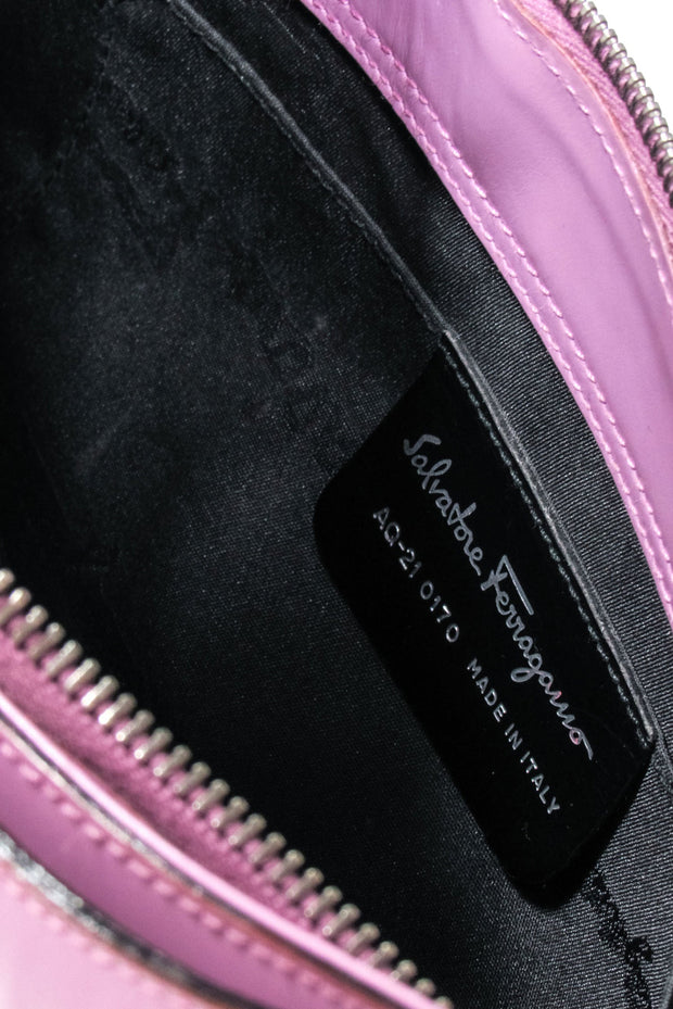 Current Boutique-Ferragamo - Lilac Leather Shoulder Bag