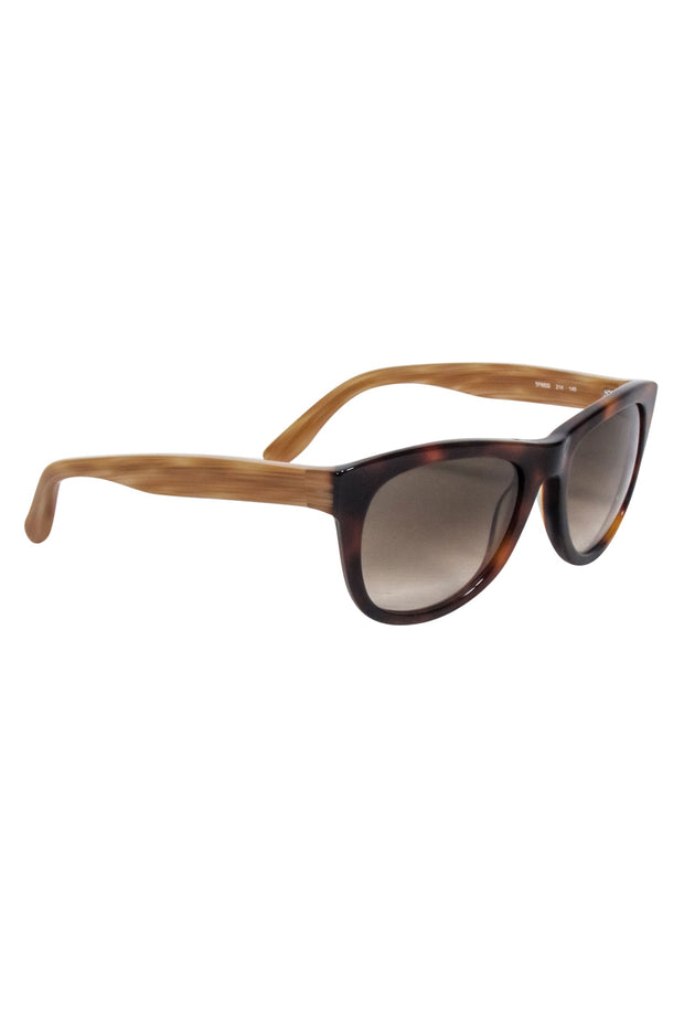 Current Boutique-Ferragamo - Brown Tortoise Front Sunglasses