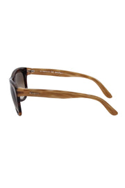 Current Boutique-Ferragamo - Brown Tortoise Front Sunglasses