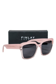 Current Boutique-Finlay London - Mauve Pink Large Sunglasses