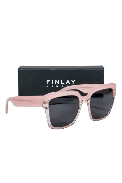 Current Boutique-Finlay London - Mauve Pink Large Sunglasses