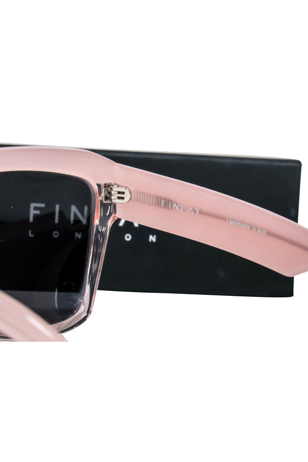 Current Boutique-Finlay London - Mauve Pink Large Sunglasses