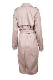 Current Boutique-Frank and Oak - Beige "The Kapok" Trench Coat Sz XS