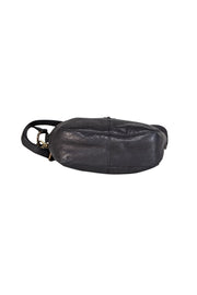 Current Boutique-Frye - Black Leather Embellished Shoulder Bag