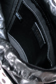 Current Boutique-Furla - Light Pink & Black Spotted Genuine Leather Bucket Bag