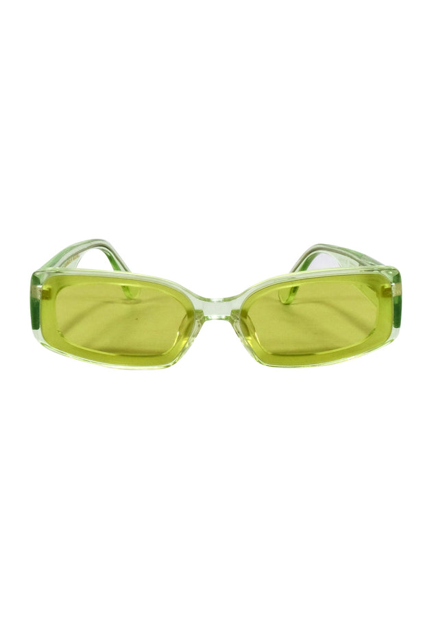 Current Boutique-Gentle Monster - Transparent Green Sunglasses
