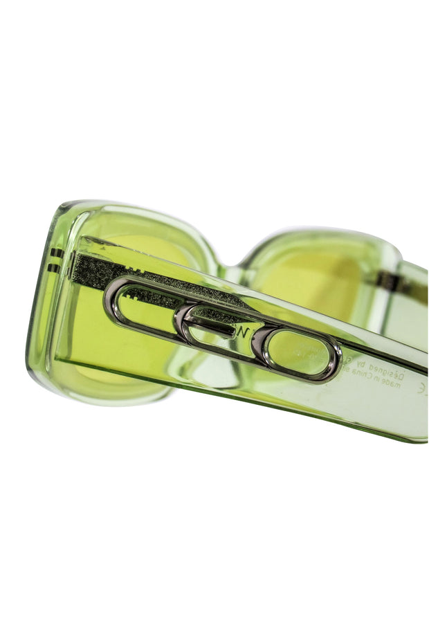 Current Boutique-Gentle Monster - Transparent Green Sunglasses
