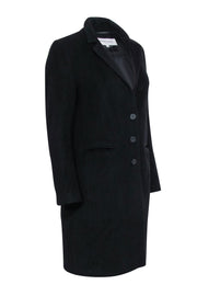 Current Boutique-Gerard Darel - Black Wool & Angora Blend Coat Sz 6