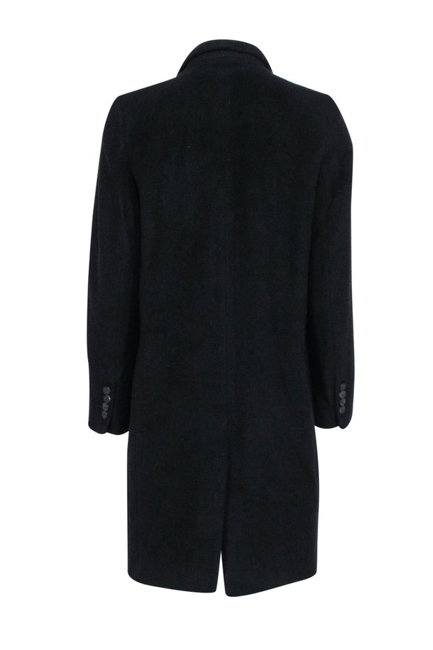 Current Boutique-Gerard Darel - Black Wool & Angora Blend Coat Sz 6