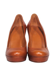 Current Boutique-Gucci - Tan Leather Pumps Sz 9