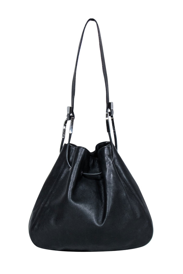 Current Boutique-Gucci - Black Leather Vintage Shoulder Bag