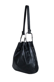 Current Boutique-Gucci - Black Leather Vintage Shoulder Bag