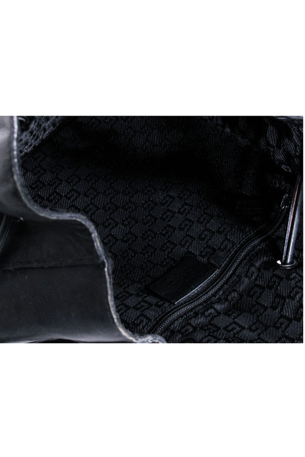 Current Boutique-Gucci - Black Leather Vintage Shoulder Bag