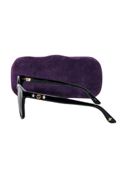 Current Boutique-Gucci - Black Frames w/ Side Star Detail