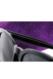 Current Boutique-Gucci - Black Frames w/ Side Star Detail