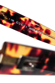 Current Boutique-Gucci - Oval Small Tortoise Sunglasses