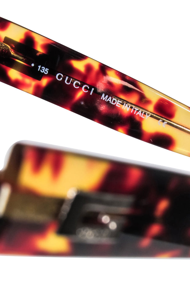 Current Boutique-Gucci - Oval Small Tortoise Sunglasses
