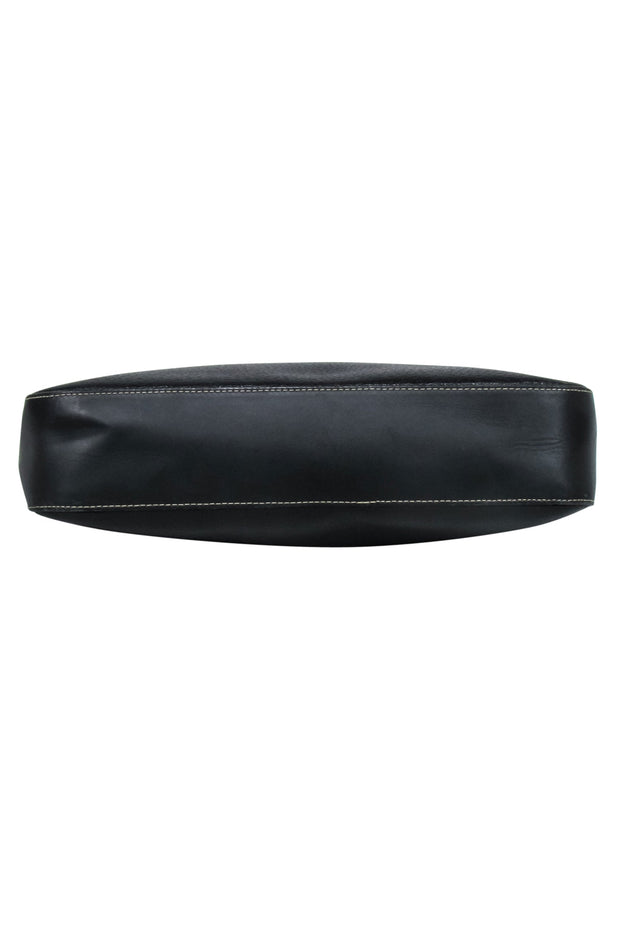 Current Boutique-Gucci - Black Leather Mini Tote Bag