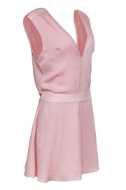 Current Boutique-Halston Heritage - Light Pink V-Neckline Dress Sz 8