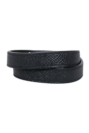 Current Boutique-Hermes - Black Kelly Double Tour Bracelet