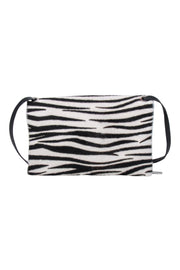 Current Boutique-Hester van Eeghen - Ivory & Black Zeba Print Fold Over Crossbody Bag