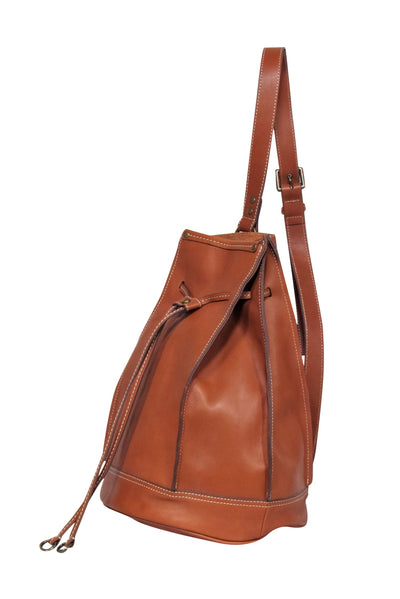 Current Boutique-HOBO - Tan Leather Bucket Bag