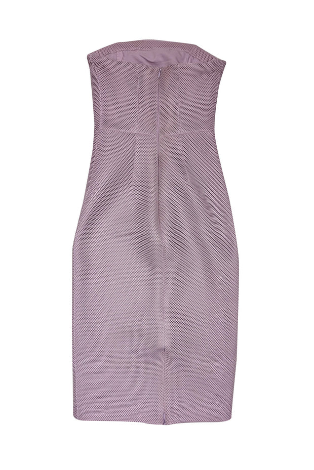 Current Boutique-Intermix - Lilac Mesh Strapless Dress Sz P