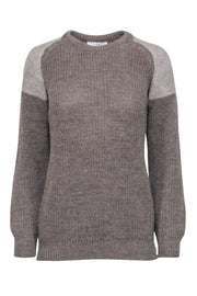 Current Boutique-IRO - Beige & Cream Alpaca & Wool Blend Sweater Sz S