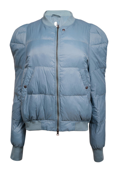 Current Boutique-Isabel Marant - Blue Teal Puffer Jacket Sz 10