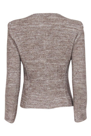 Current Boutique-Isabel Marant Etoile - Beige & Cream Blend Button Front Jacket Sz 2