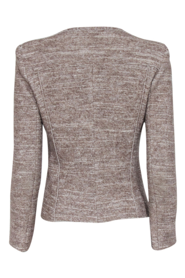 Current Boutique-Isabel Marant Etoile - Beige & Cream Blend Button Front Jacket Sz 2