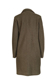 Current Boutique-J.Crew - Forrest Green Italian Boiled Wool Coat Sz 6