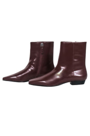 Current Boutique-J.Crew - Cognac Tan Leather Short Boots Sz 6