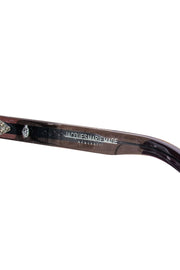 Current Boutique-Jacques Marie Mage - Transparent Blue Square Sunglasses