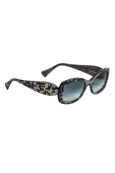 Current Boutique-Jean Lafont - Grey & Black Print Sunglasses