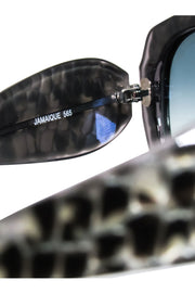 Current Boutique-Jean Lafont - Grey & Black Print Sunglasses