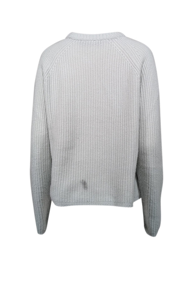 Current Boutique-Jenni Kayne - Mint Green Cashmere Sweater Sz L