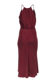 Current Boutique-Joie - Rust Red Tulip Front Midi Dress Sz S