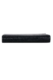 Current Boutique-Karen Millen - Gold & Black Glitter Clutch