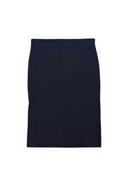 Karolina Zmarlak - Black Mesh Pencil Skirt w/ Zipper Side Slits Sz M - Current Boutique